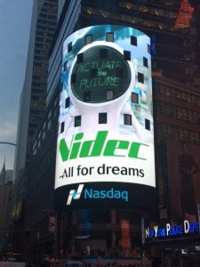 Logo Nidec Times Square