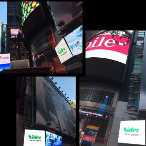 Logo Nidec Times Square